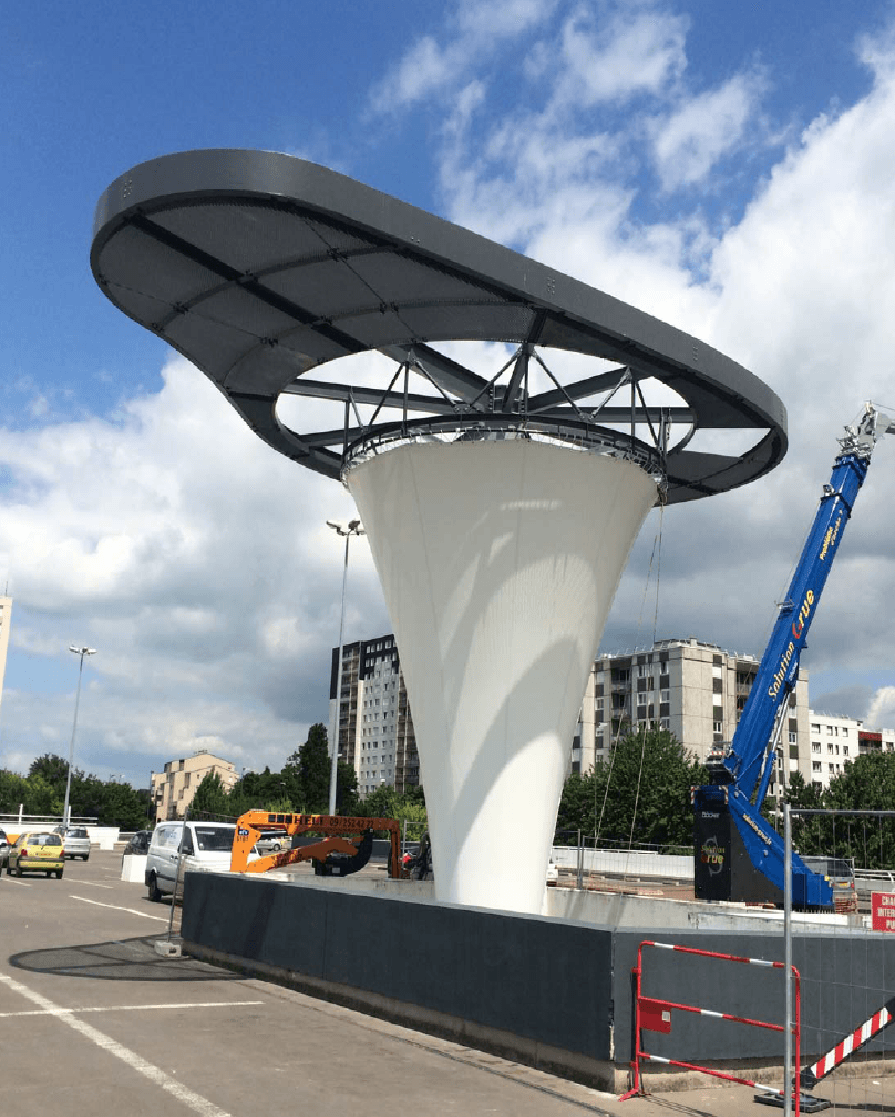 Tulipe - centre commercial - Montigny-lès-Cormeilles (95)